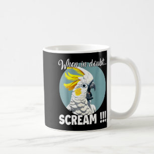 Atoo Meme T, Funny Screaming Sulphur-crested Atoo Coffee Mug