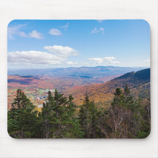 atop mount mansfield overlooking stowe mouse mat (Front)