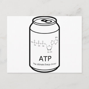 ATP Energy Drink Postcard