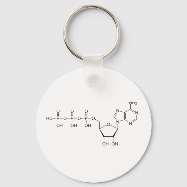 ATP molecule Key Ring (Front)