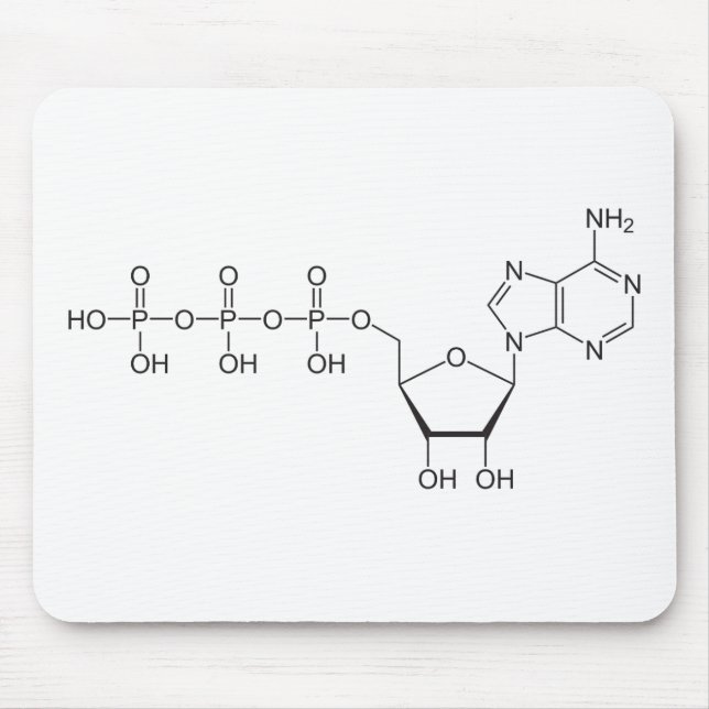 ATP molecule Mouse Mat (Front)