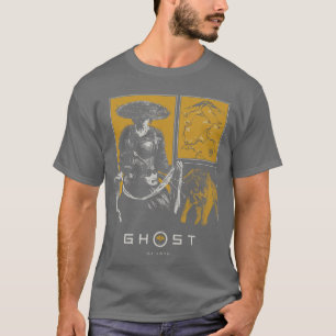 Atsu and Wolf Portrait Panels Video Game vintage T-Shirt