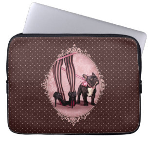 Attached to my French Bouledogue Laptop Sleeve