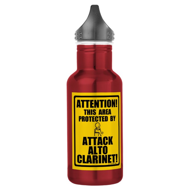 Attack Alto Clarinet 532 Ml Water Bottle (Left)