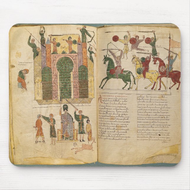 Attack and Taking of Jerusalem by Mouse Mat (Front)