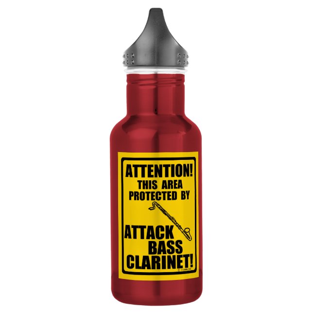 Attack Bass Clarinet 532 Ml Water Bottle (Left)