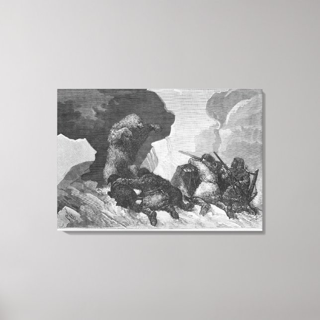 Attack Canvas Print (Front)
