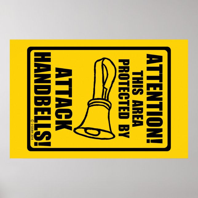 Attack Handbells Poster (Front)