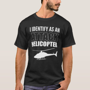 Attack Helicopter Bachelor of Aviation T-Shirt