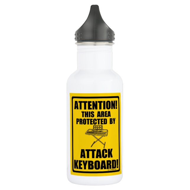 Attack Keyboard 532 Ml Water Bottle (Left)