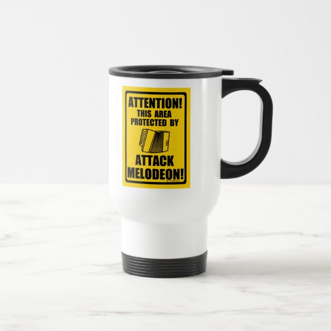 Attack Melodeon Travel Mug (Right)