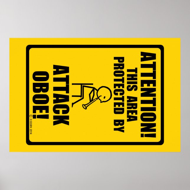 Attack Oboe Poster (Front)