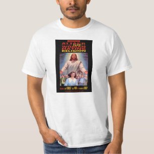 Attack of the 50 Foot Woman Hating Religion T-Shirt