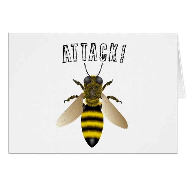 Attack of the Bee (Front Horizontal)