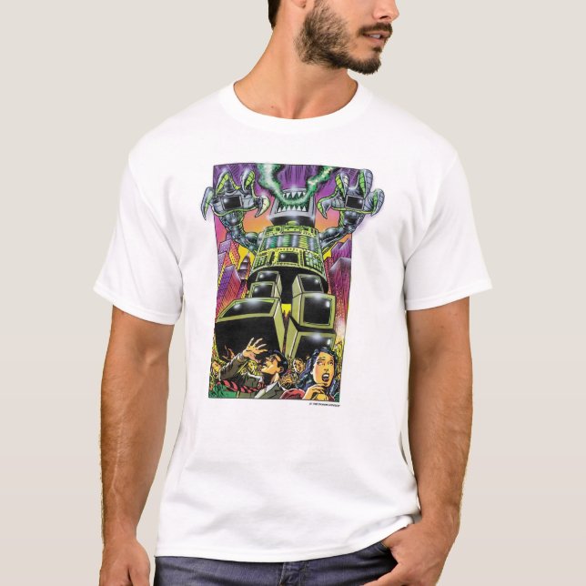 Attack of the Computer Monster T-Shirt (Front)