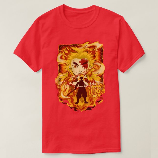 Attack of the Flame T-Shirt (Design Front)