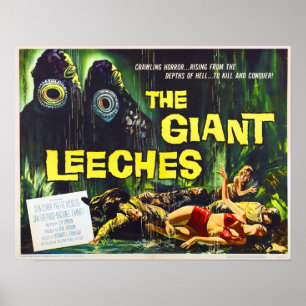 Attack of the Giant Leeches Poster
