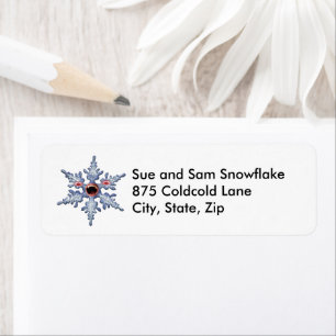 Attack of the Snowflake Zombies Address Labels