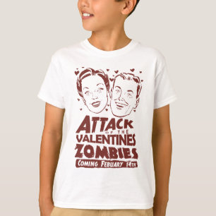 Attack of the Valentines Zombies T-Shirt