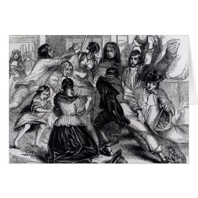 Attack on a Potato Store in Ireland, c.1845 (Front Horizontal)