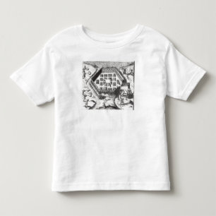 Attack on an Iroquois village Toddler T-Shirt