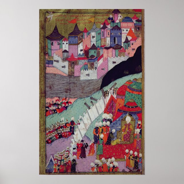 Attack on Belgrade in 1521 Poster (Front)