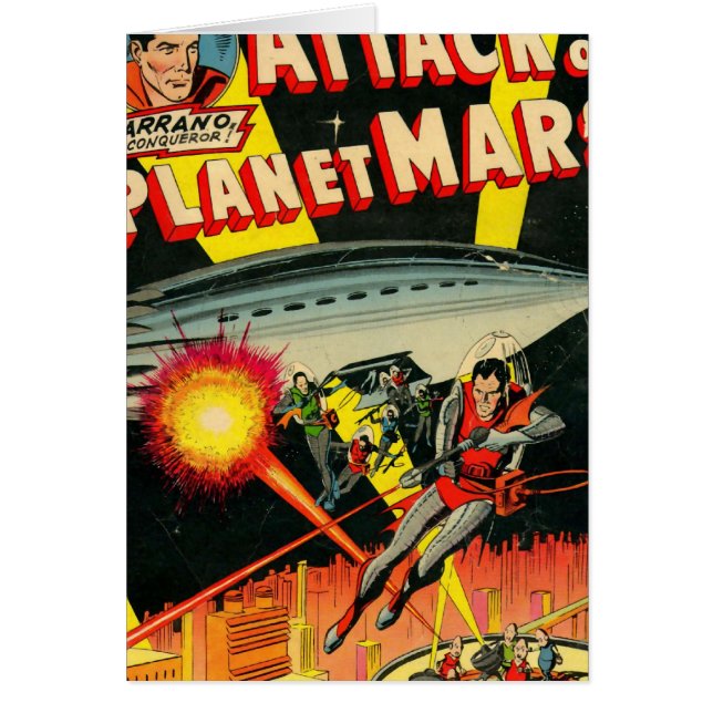 Attack on Planet Mars (Front)