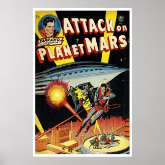 Attack On Planet Mars (1951) Poster