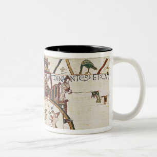 Attack on the Town of Dinan Two-Tone Coffee Mug