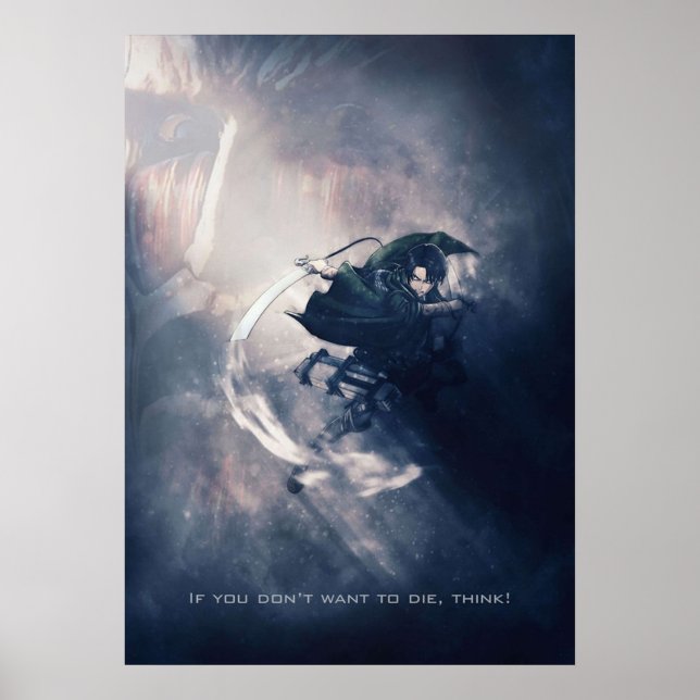attack on titan design  poster (Front)