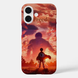 Attack on Titan Freedom Anime Phone Case