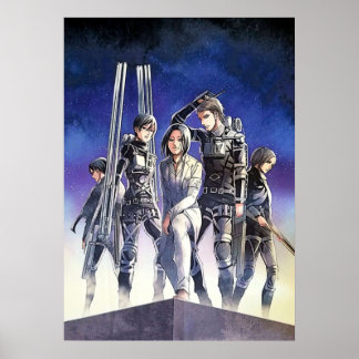 Attack on Titan Manga cover Poster