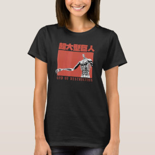 Attack On Titan Season 4 Titan God Of Destruction T-Shirt