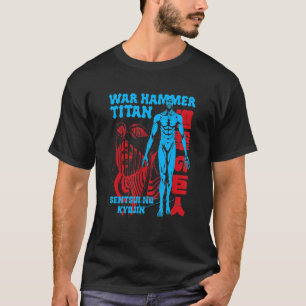 Attack on Titan Season 4 War Hammer Full Body Pose T-Shirt
