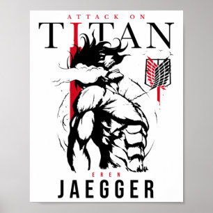 Attack On Titan Sticker Poster