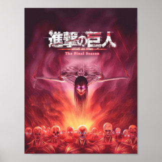 attack on titan the final season part II Poster