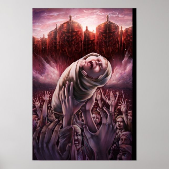Attack on titan the great rumbling poster (Front)