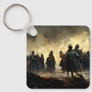 Attack the place key ring