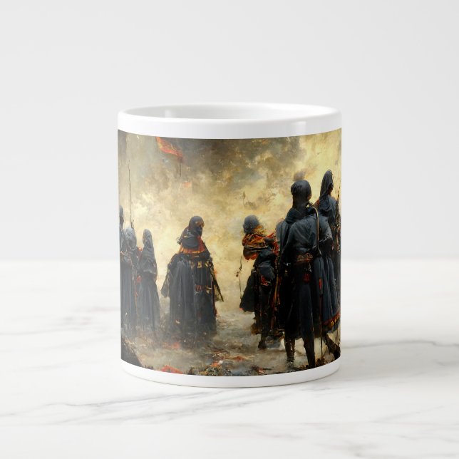 Attack the place large coffee mug (Front)