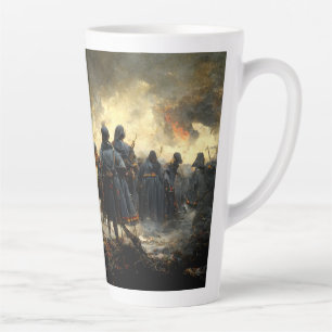 Attack the place latte mug