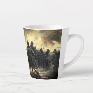 Attack the place latte mug