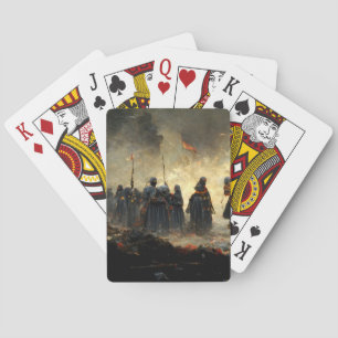 Attack the place playing cards