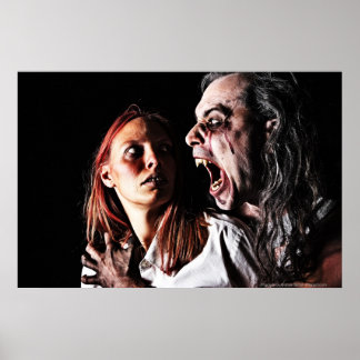 'Attacked' by Andrew Gettler Poster