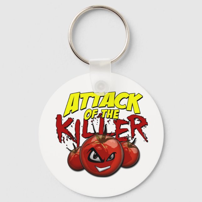attacktomatoes key ring (Front)