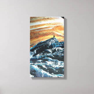 Attempt No Landing (Portrait) Canvas Print