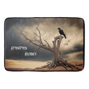 Attempted Murder Bath Mat