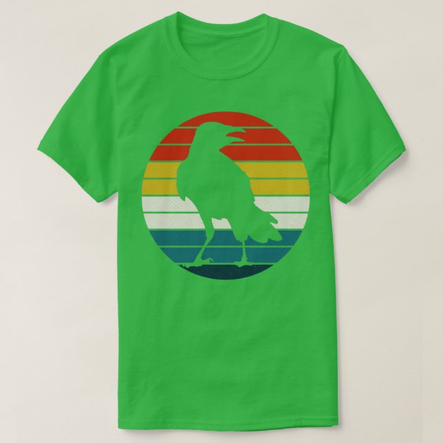 Attempted Murder Crows Collective Noun Pun T-Shirt (Design Front)