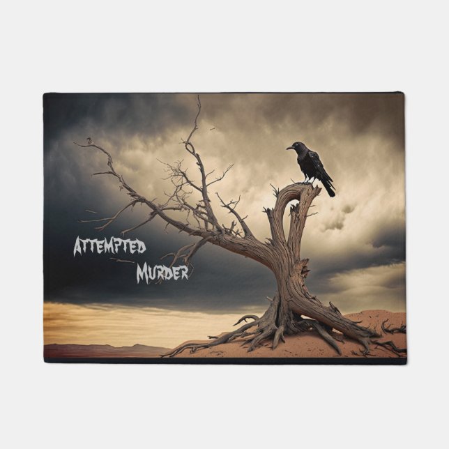 Attempted Murder  Doormat (Front)