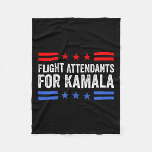 Attendants For Kamala Fleece Blanket
