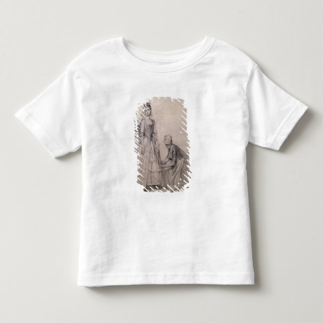 Attending to the Bride Toddler T-Shirt (Front)
